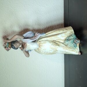 Rare Retired Llardo Figurine “A Bird On Hand” #2151 with Gres Finish